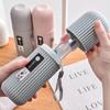 Открытый портативный держатель для зубной пасты и зубной щетки, чехол для путешествий, кемпинга, ящик для хранения