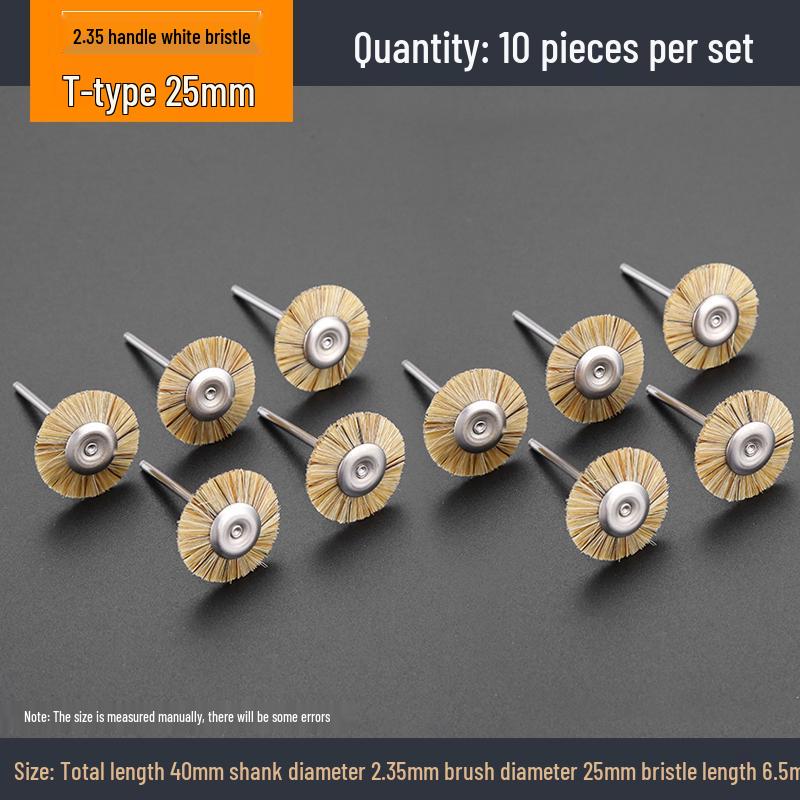 Electric Grinder Steel Wire Brush Polishing Head for Rust Removal and Walnut Polishing