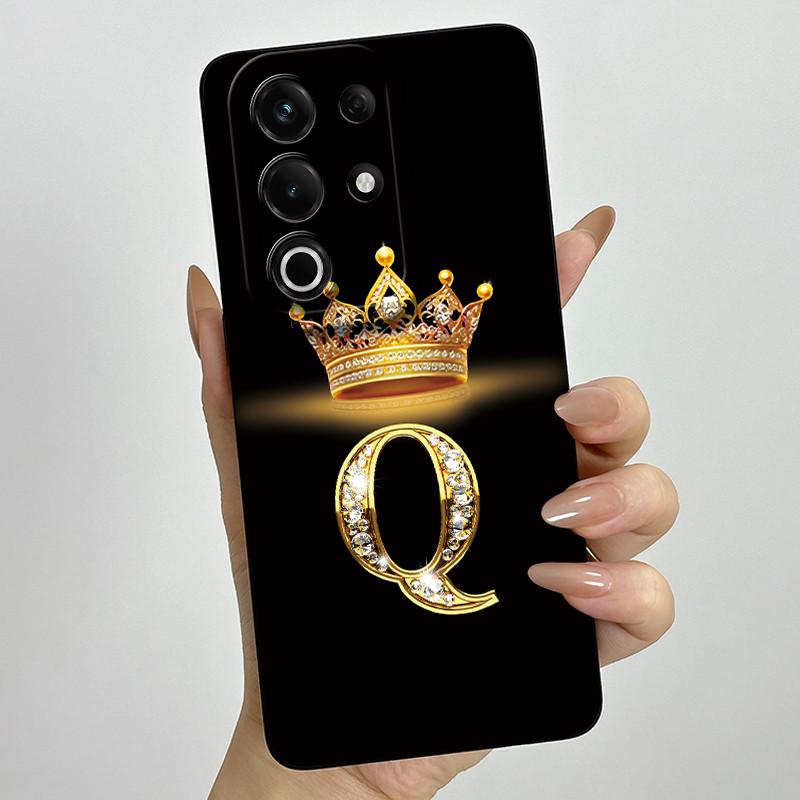 Чехол для itel S25 Ultra S686LN Роскошные Буквы Короны Матовый Мягкий Силикон Защитная Задняя Крышка для ItelS25 S 25 Ultra 5G Fundas