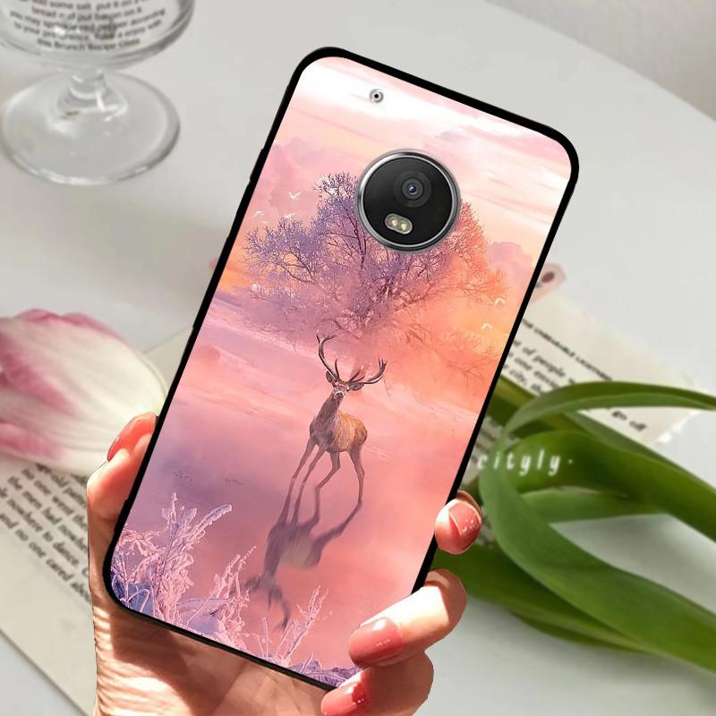 Чехол для Motorola Moto G5 Plus G5+ G 5G Животные Мягкий силиконовый ТПУ Чехол для телефона Для Moto G Play Gen3 4G Ударопрочный Бампер Fundas
