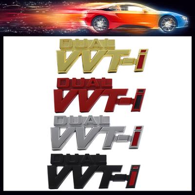 3D Премиум DUAL VVTi VVT-i для капота автомобиля, крыла, багажника, задней крышки, шильдик, наклейка, эмблема, значок