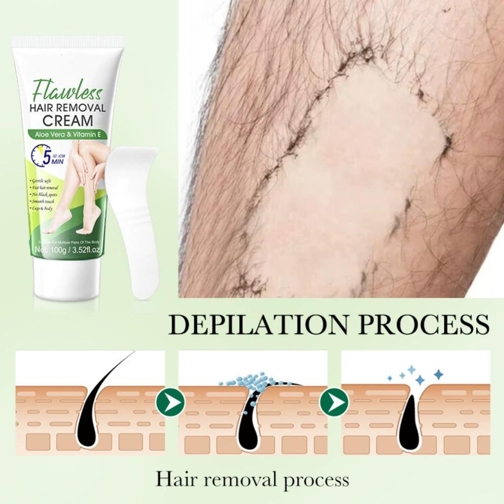 Крем для удаления волос VE Smooth не стимулирует рост волос в области подмышек