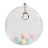 Transparent Plush Doll Storage Bag with Hanging Strap - Fits 10cm To 14cm Dolls