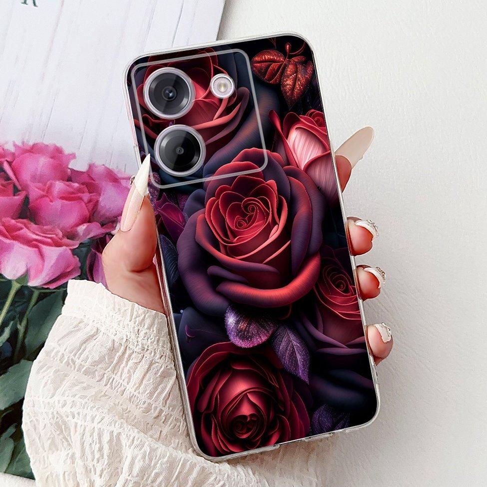 Для Xiaomi Poco M7 Pro 5G Чехол Прозрачный Модный Роскошный Мультяшный Забавный Крутой Расписной Мягкий Чехол для Телефона Для Poco M7 Pro 5G Задняя Крышка
