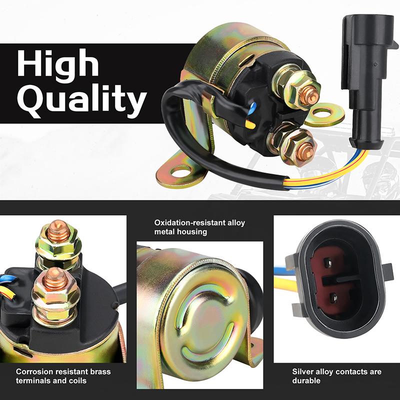 Motorcycle Parts Starter Relay for Polaris Hawkeye 325 ACE Trail 330 Sportsman 400 450 500 550 570 700 800 Ranger 900 RZR 1000