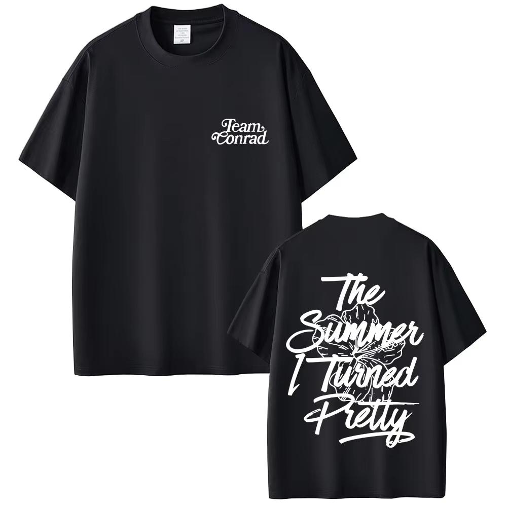 2026 Hot Sale Tv Play The Summer I Turned Pretty Team Conrad Graphic T Shirt Unisex Unisex Y2k Gothic Cotton Oversized T-Shirts