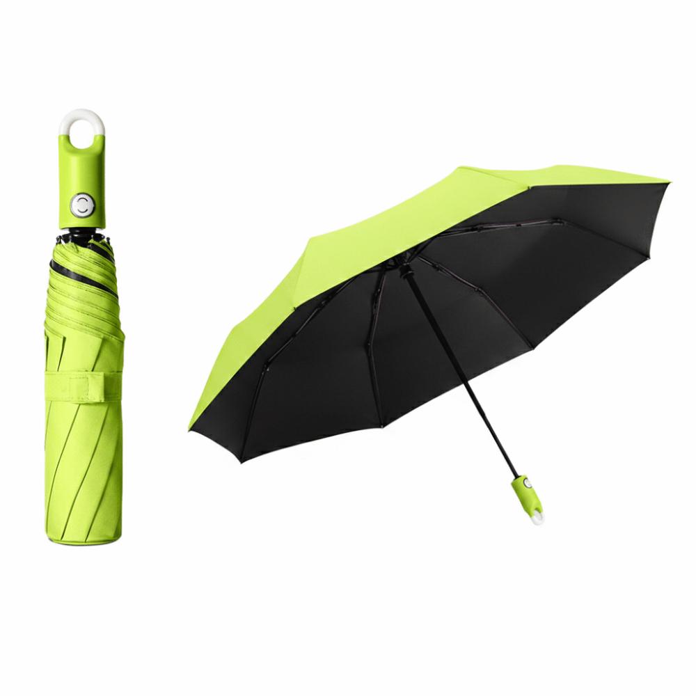 Lightweight Automatic Umbrella 3-Folding Compact Umbrella Travel Umbrella  for Men and Women