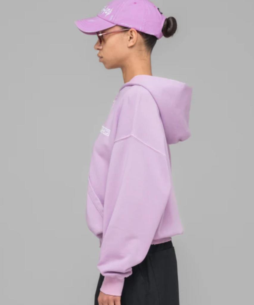 032C (U) Routine Zip Hoodie Faded Pink