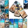 Чехол для Xiaomi Redmi Note 12 11 10 A3 Pro 10A 10C 12C Note12 5G 4G Корпус Чехол для телефона Горный Морской Волна Пляж Путешествие Пейзаж