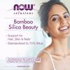 NOW Foods, Solutions, Bamboo Silica Beauty, 90 растительных капсул