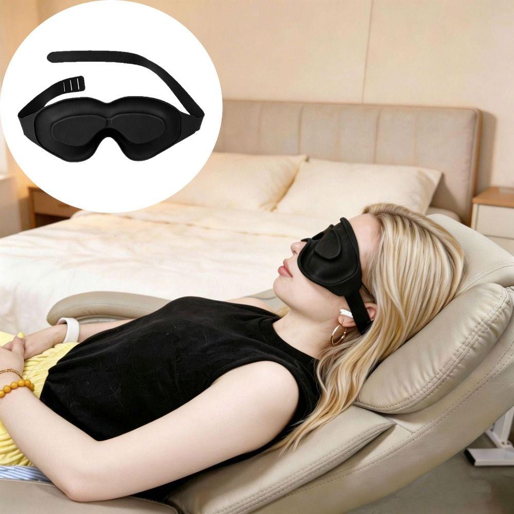 Comfortable Dry Eye Sleep Mask Moisturizing Silicone Eyeshade 3D Stereoscopic Eyeshade Sleep