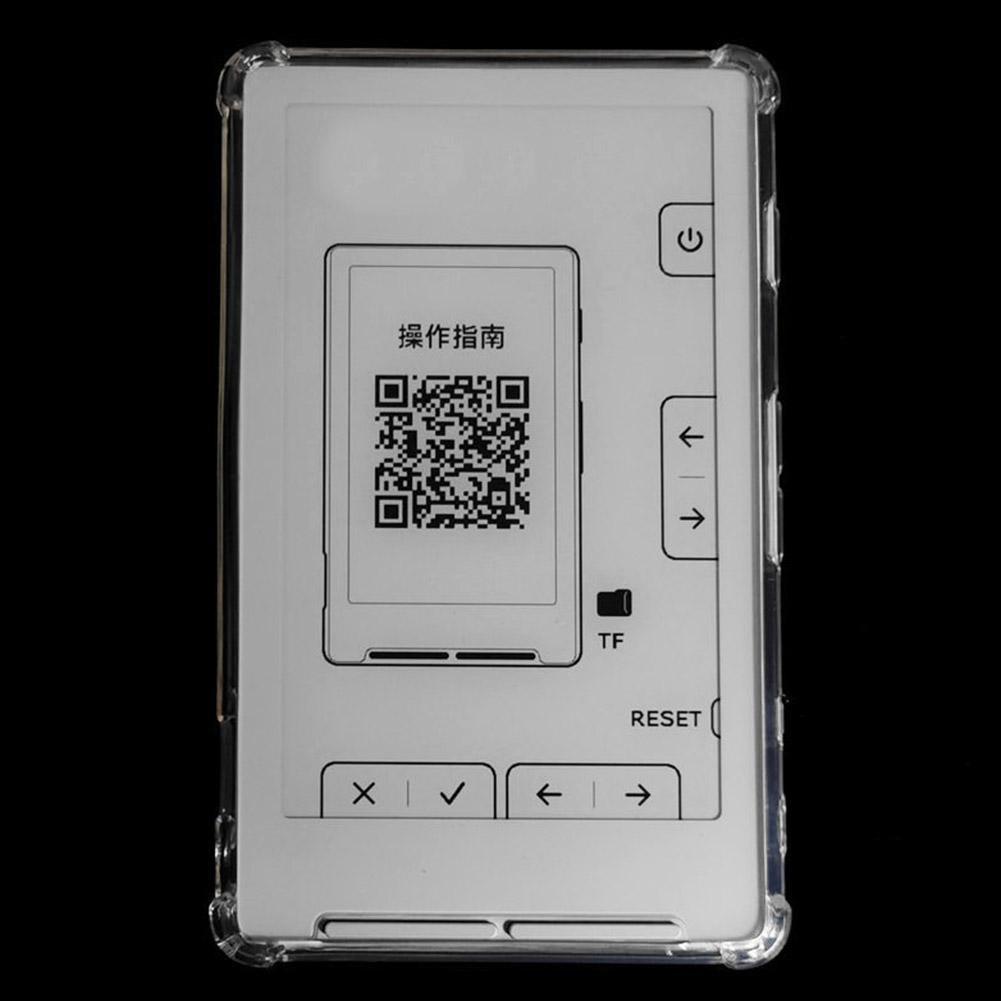 Для Xteink X4 Защитный чехол Прозрачная защитная крышка Кристально чистый Водный чехол Устойчивый к царапинам Мягкий чехол