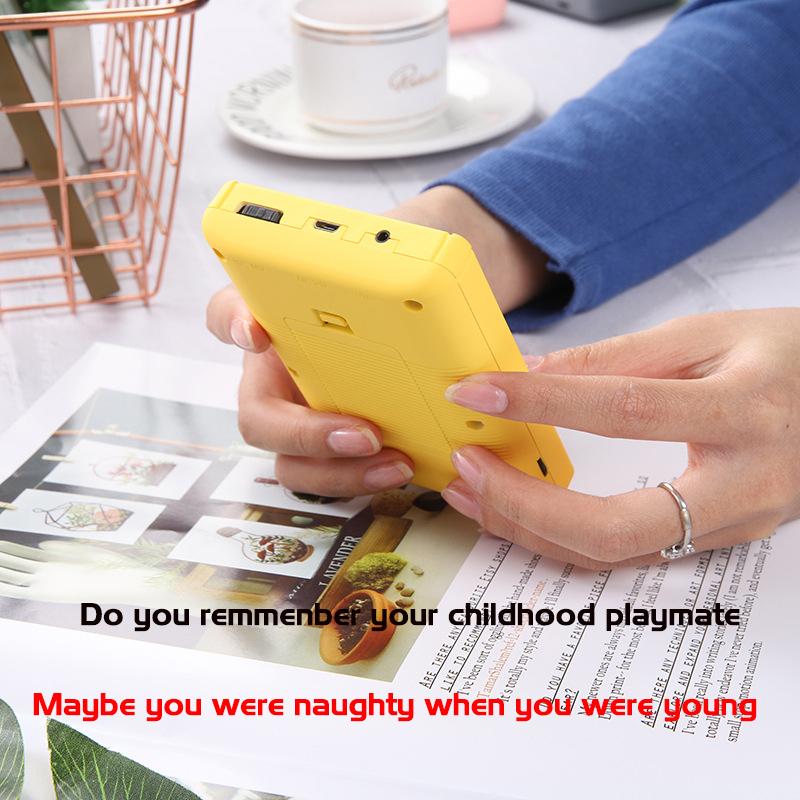 Мини-ретро-игровая портативная игровая консоль, встроенная коробка для 400 игр, классический ретро-геймпад, подарок для детей