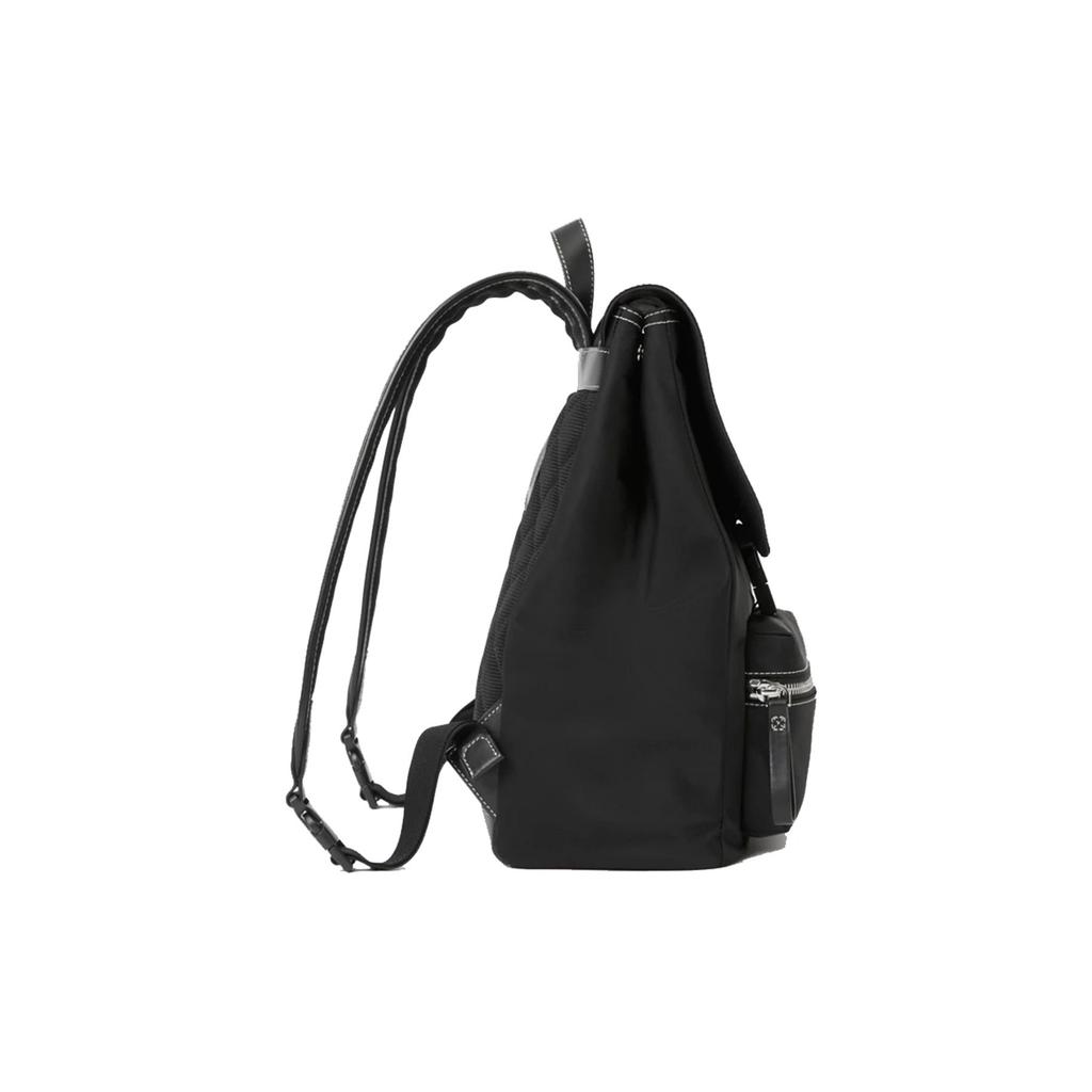 Burberry University Nylon Backpack Black Logo Print School Rucksack 80692651