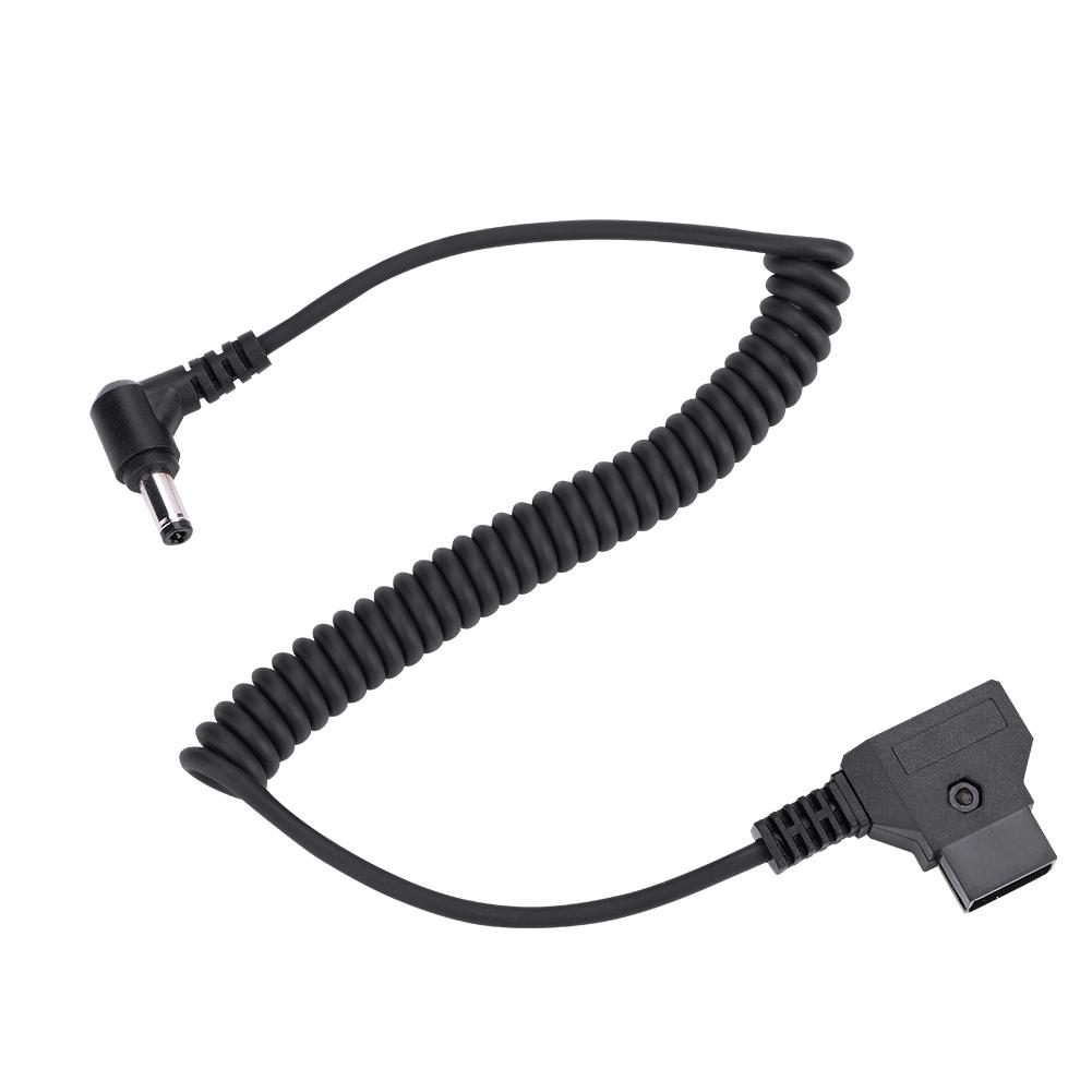 D Tap Male Connector To DC 5.5*2.5mm Plug Power Cord Cable for BMCC BMPC 4K Camera