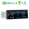 1 Din Android Car Radio Wireless CarPlay Wire Android Auto Wifi Bluetooth Handsfree GPS FM RDS USB 6.86" IPS экран Автомобильный плеер