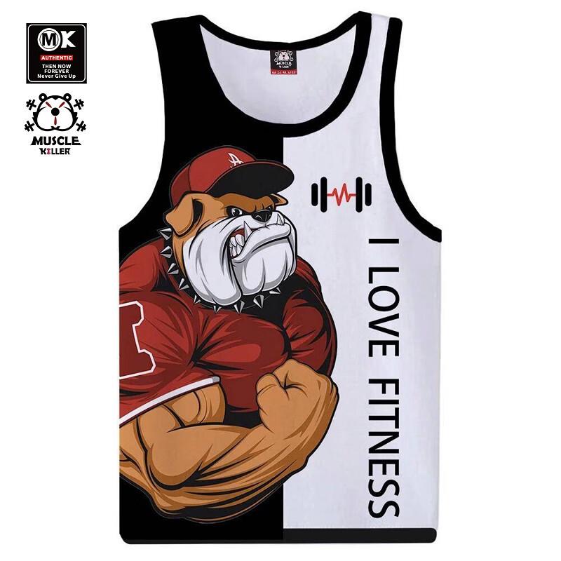 Muscle Animal Sports Gym Wear: Loose Fit Elastic Clothing for Bodybuilding, Running, and Weightlifting