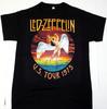 Футболка Led Zeppelin Классический Рок Plant Paige Bonham JPJ Тройник Мужская Черная Новая