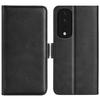 For Honor 80 Pro 5G Drop Protection Cell Phone Cover PU Leather Dual Magnetic Clasp Calf Texture Case Hands-free Stand Wallet