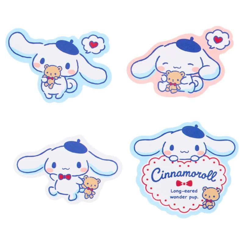 Набор наклеек Sanrio Cinnamoroll ( с медведем ) Новые персонажи Sanrio из Японии