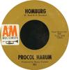 7-дюймовая пластинка PROCOL HARUM Homburg Good Captain Clack 885 AM Records 1967 US Rock Б/у