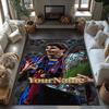 Messi 347 Customize Your Name Floor Mat Perfect for Dining Room Hallway Kitchen Balcony Anti-slip Rug Office home decor
