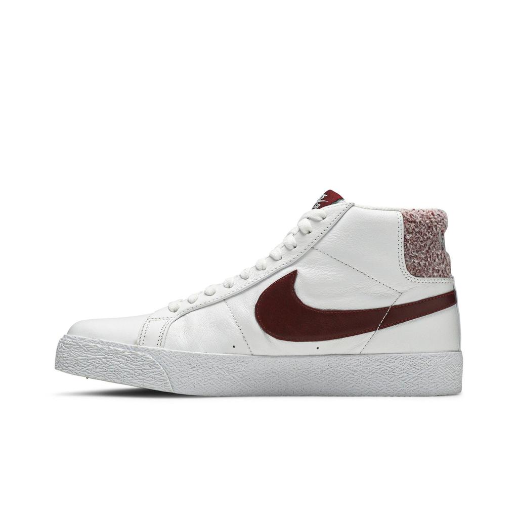Nike Blazer Mid SB 'Team Red' (Unisex) White / Team Red Skate Shoes CJ6983 101