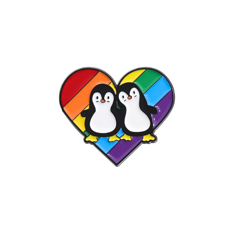 Радужные эмалевые значки ЛГБТ Звучит гей Я влюблен Броши Pride Металлические Значок на рюкзак Украшения Подарки Для гомосексуалов Лесбиянок