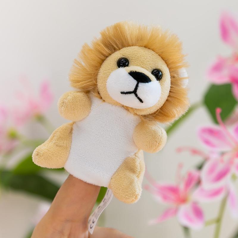 Лесное животное Пальчиковая кукла Панда Плюшевая игрушка Дети Океан Акула Кукла