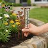 Stylish Garden Decoration Gauge Rain Outdoor, 7.8 Inch Gauges for Measuring Precipitation, Freeze Proof Watering Schedule Tool Gauge, Vintage