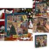 Winter Christmas Street Scene Pattern Puzzle Toy For Adults And Stress Relief