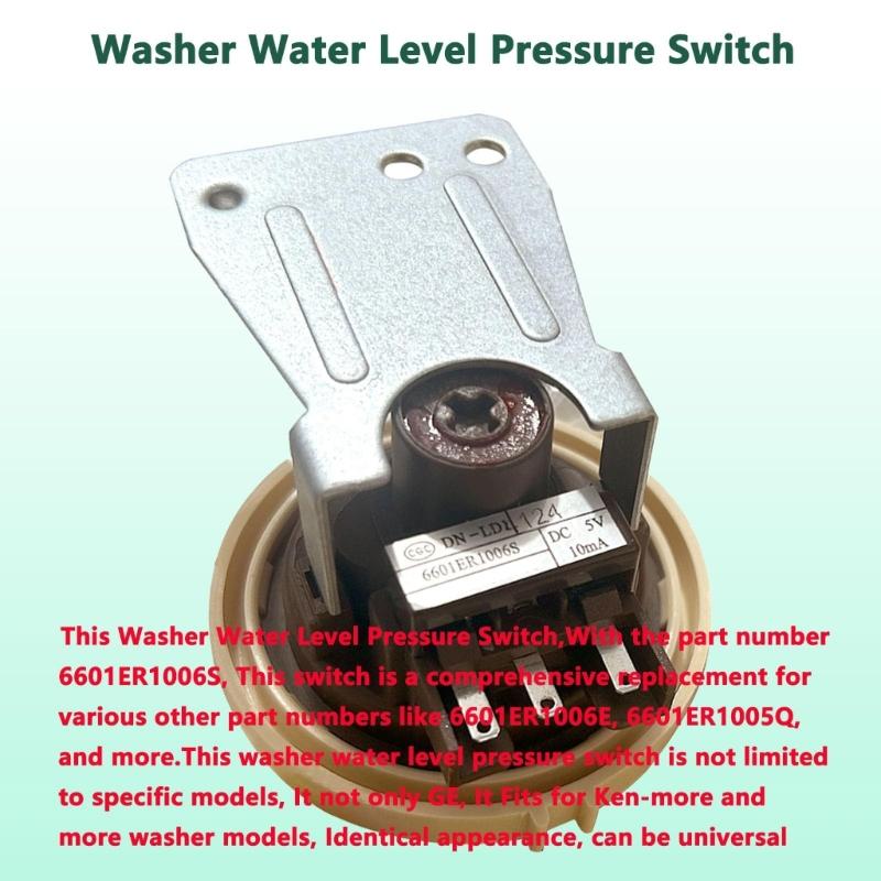 6601ER1006S Washing Machine Water Level Sensor High Precisions Pressure Control Plastic Texture for Enhanced Efficiency