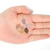 50pcs 17x9mm Tree Leaf Charms Pendants Small Metal Leaf Pendants for Bracelet Accessories Jewelry Findings Making Wholesale DIY