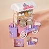 Colorful Ice Cream Truck Toy Dessert Stand Children's Food Stand Truck Toy Mini Bread Truck  Kids
