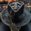 2024 Хэллоуин Новая Шляпа-Череп Западно-Европейская Ковбойская Шляпа Бейсболка Печальный Жнец Ручная Работа Шляпа-Череп Праздничные Шляпы