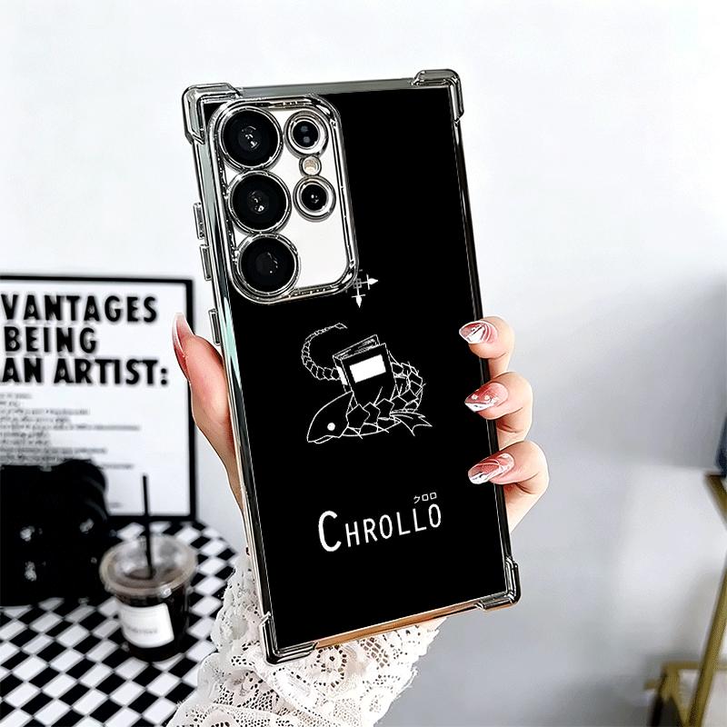 Чехол для телефона Hunter X-Hunters Chrollo с покрытием для Samsung Galaxy S24 S25 FE S26 Edge S23 Ultra S22 S21 Plus S20 Защита от падения Airbag