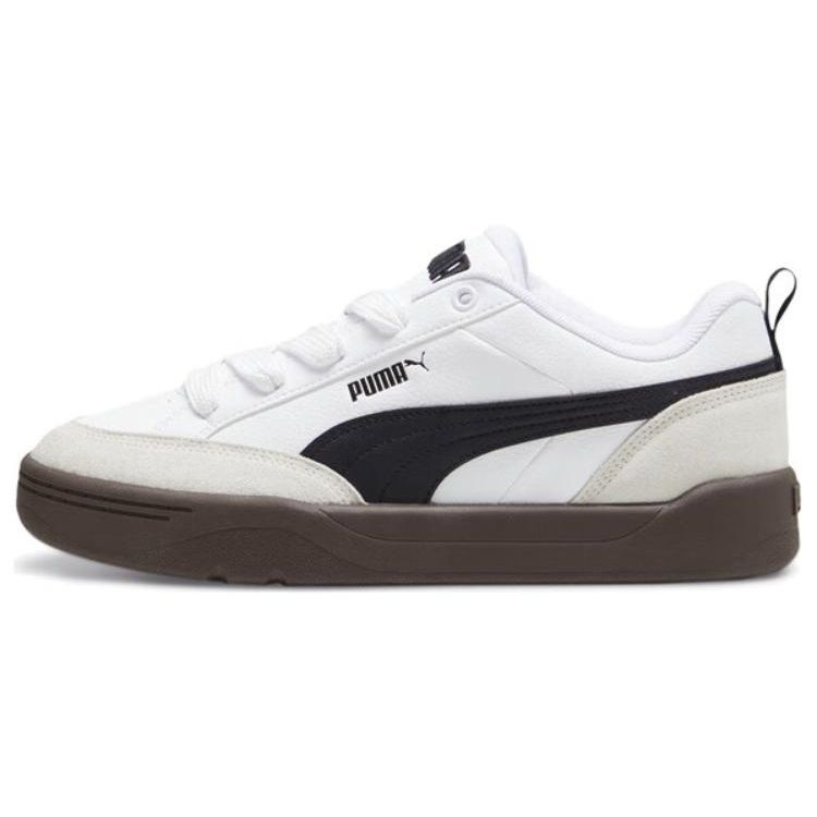 Puma Парк Лайфстайл Унисекс Низкие Скейт-Кеды Белый Серый Черный 397262-01