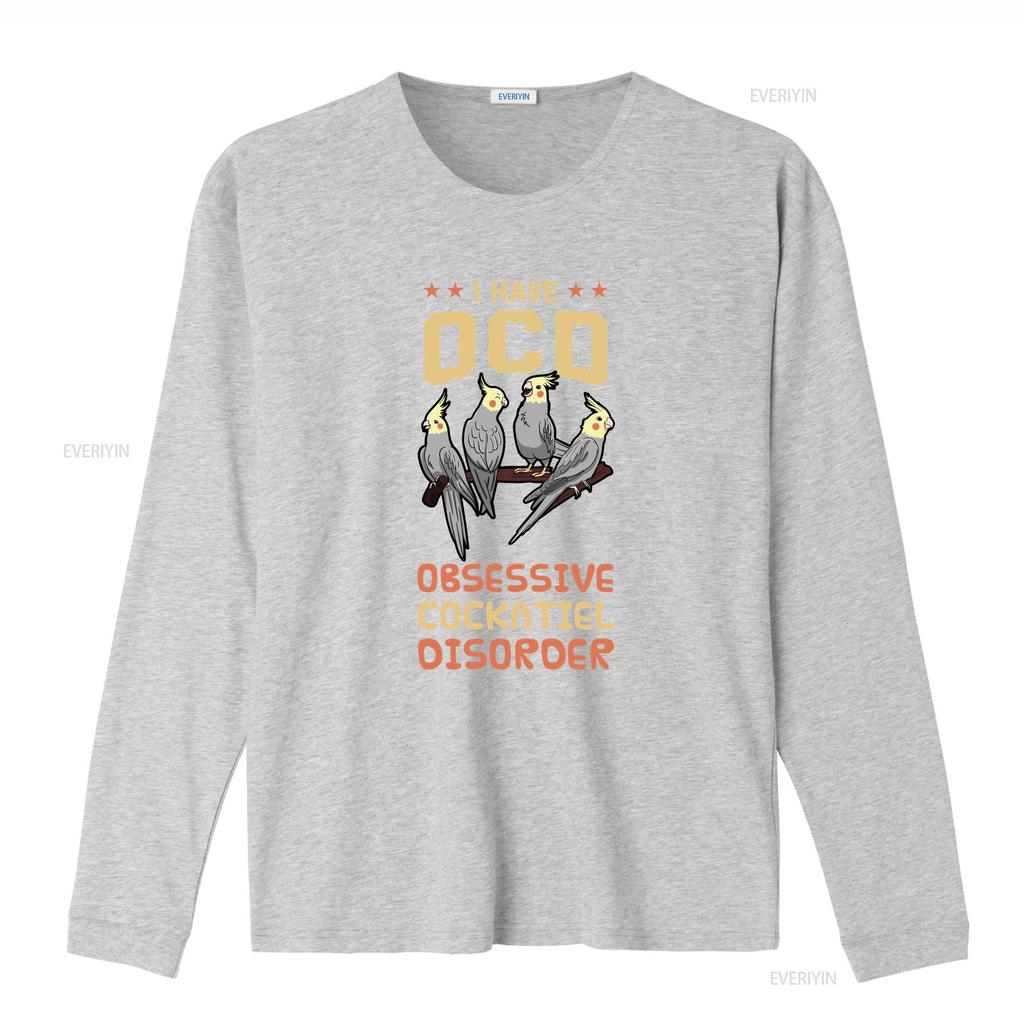 I Have Ocd Obsessive Cockatiel Disorder T Shirt Lover For Cockatoo Owner Unisex And Unisex Bird Watcher Veterinarian Vintage Unisex