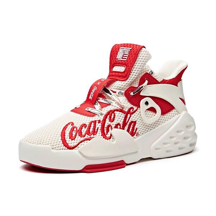 (WMNS) ANTA x Coca Cola Badao 'Белый Красный' Женские 12928088-9