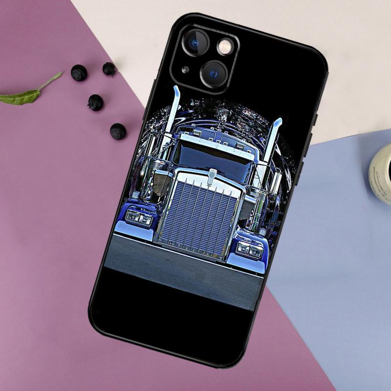 Cool Heavy Truck Car Silicone Case For iPhone 17 14 13 12 11 15 Pro Max 16 Plus 12 13 Mini 16e 17 Air Back Cover