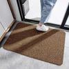 Shoes Clean Door Mat Anti-Slip Floor Carpet Rug 40x60cm Polyester Fiber Black Coffee TPR Rubber Non Slip Doormat Home Decoration