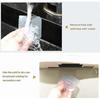 20pcs Clear Adhesive Hook Stickers Bathroom Wall Hooks Waterproof Towel Rack for Bedroom Bathroom Kitchen Ceiling Hanging Bathrobe