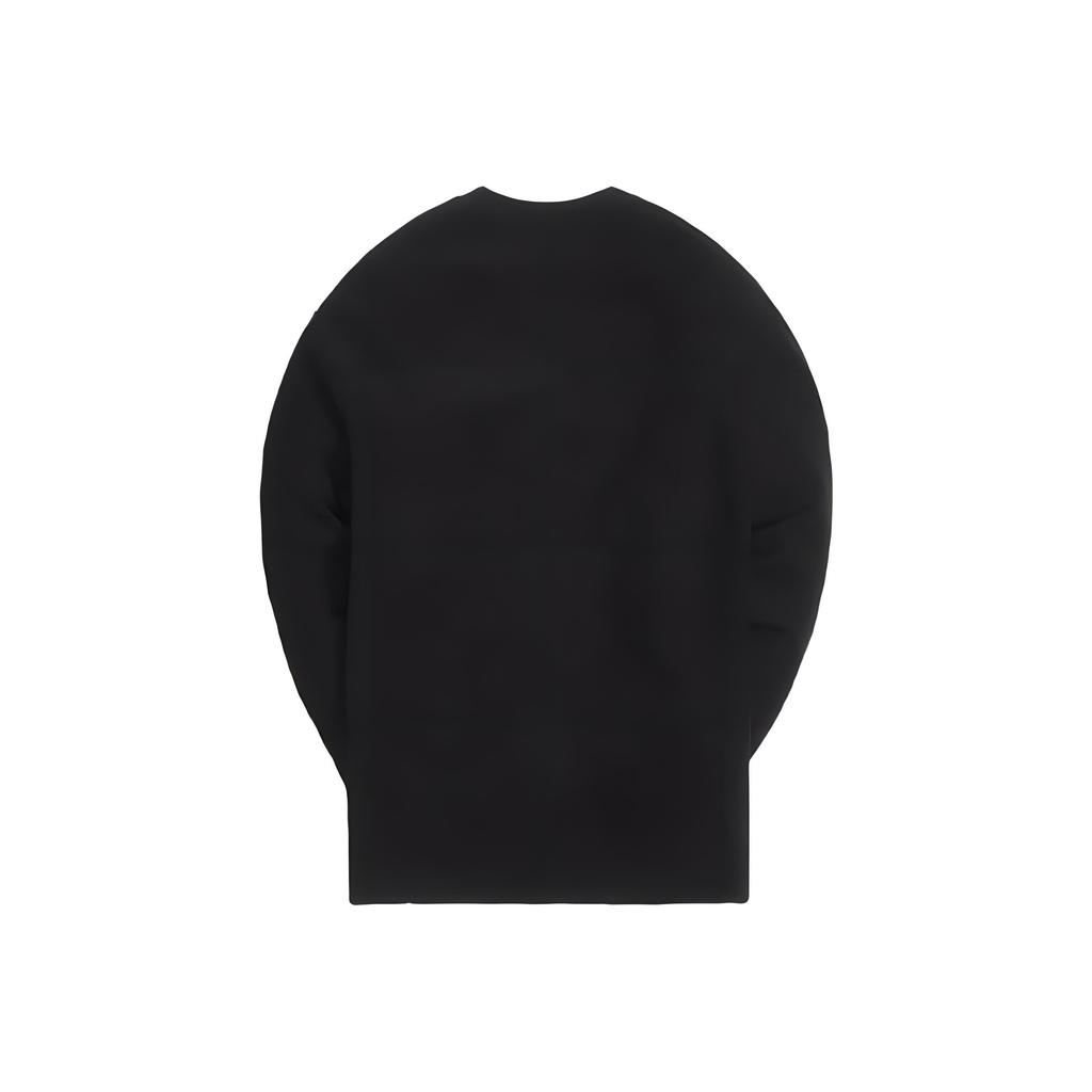 Kith Футболка с длинным рукавом Quinn черная унисекс топы KH3994-001