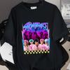 K-pop Корейская волна Охота на ведьм Принтованная футболка с коротким рукавом