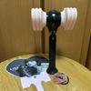 [USED] BLACKPINK LISA Light Stick with Hair Tie Fan