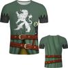 New Men's 3D Print Medieval Knight Cosplay T Shirt Retro Style Knight Armor Pattern Short Sleeve Cool Tee Tops Men Women