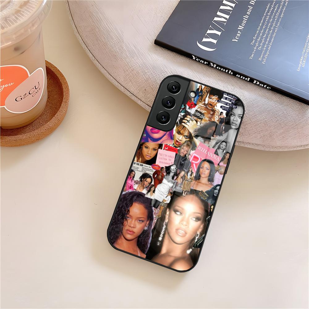 R-Rihanna Певица Чехол для телефона Стекло Для Samsung Galaxy S26 S25 S23 S24 S21 S22 S20 Ultra Fe Plus A15 A14 Чехол