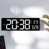 Многофункциональные настенные часы с большим экраном для гостиной и спортзала - Модель 6663