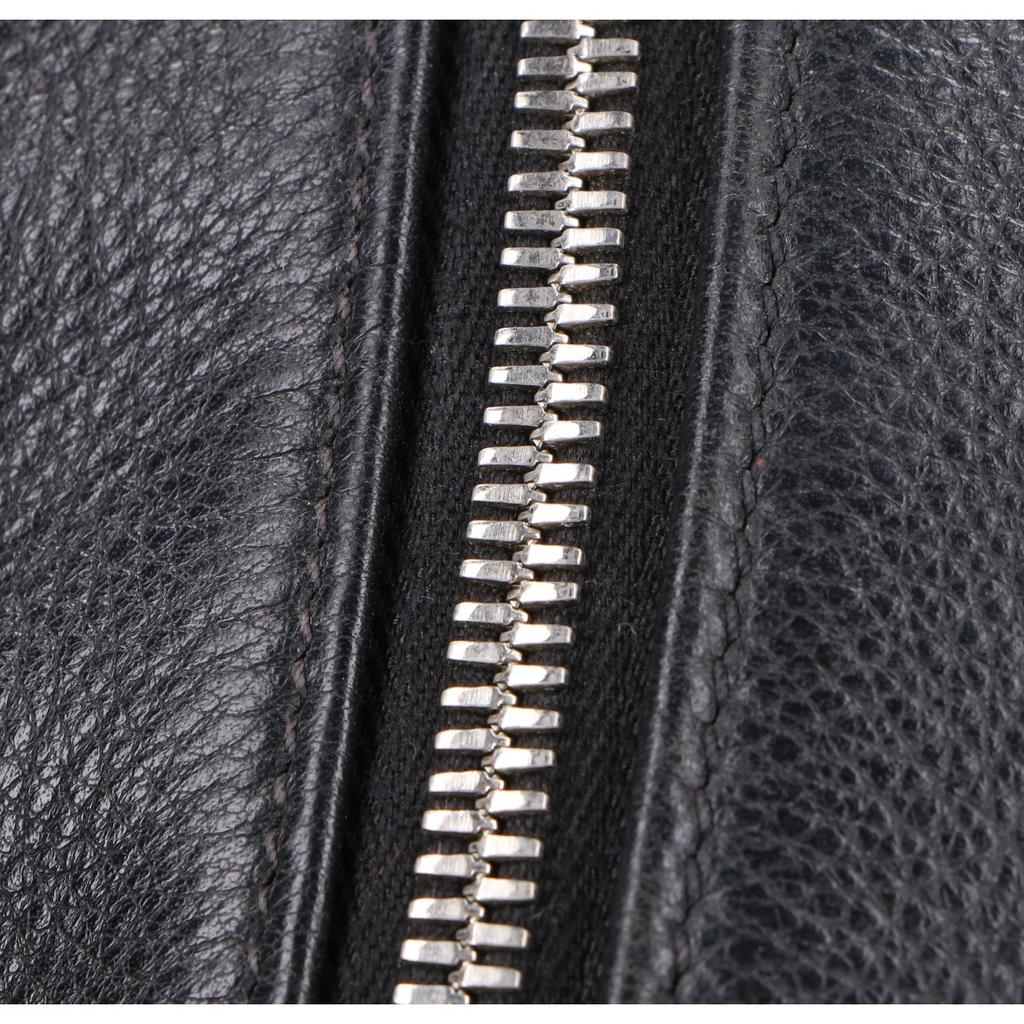 PRADA 2VZ098 Vitello Dino Cow Leather Crossbody Bag Shoulder bag blackUsed