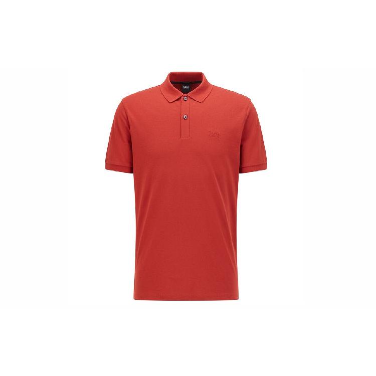 HUGO BOSS Polo Shirt Men's Orange Red 50425985 611